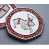 The Commemorative Coin Company Masonic Knights Templar Silver Commemorative with