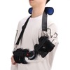 Hinged Elbow Brace with Sling Adjustable Stabilizer Splint Arm Injury