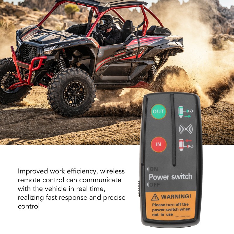 Wireless Winch Remote Control Kit 12V 24V Fast Response 50