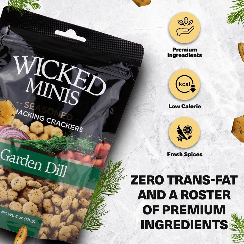 Wicked Minis Soup & Oyster Crackers - Saltine & Salted