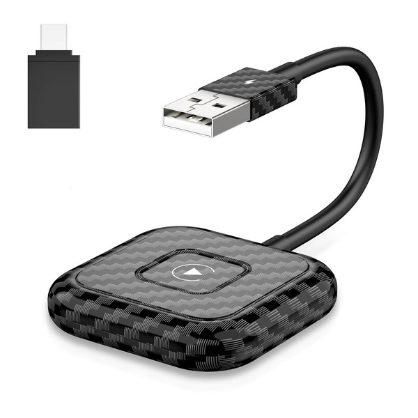 ITIDU Wireless Carplay Adapter, 2023 Style for Apple OEM Wired
