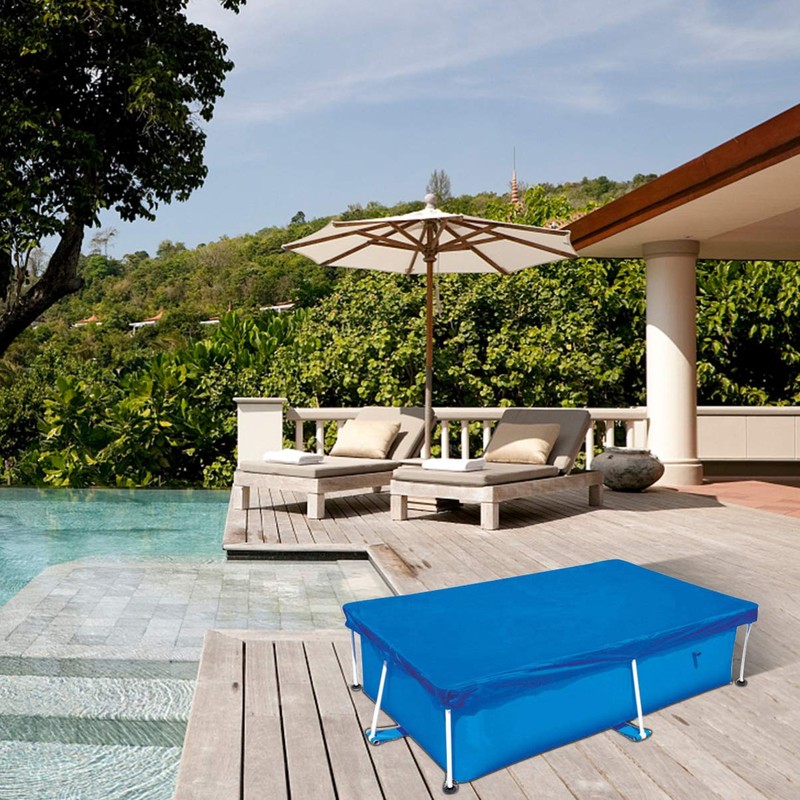 Sosoport Camping Tarp Pool Cover Protector Inflatable Pool Cover Waterproof