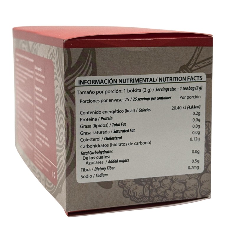 Frutos Rojos Te (Red Fruits Tea) – 100% Natural, Vegan