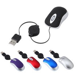 Angoily 3pcs Mini Notebook Luminous Mouse for Computer Optical Gaming Mouse Computer Mice Computadora Laptop Mini Mouse for Laptop Telescopic Wired USB Mouse USB Plug Small Child