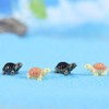 metulip 22Pcs Resin Mini Turtles, Miniature Turtle Mini Resin Animals