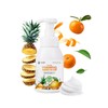 Fuwa3e Pineapple Enzyme Natural Foam Hand Wash Tangerine - 10.1oz
