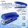 Lion CS-10CS Mini Stapler, No. 10, 15 Strips, Blue