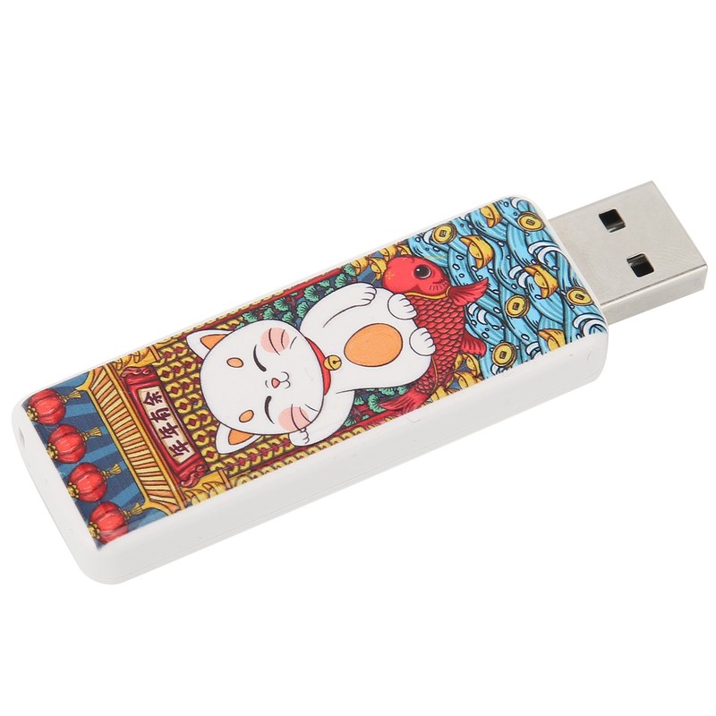 USB Flash Drive Cute Cat Pattern Hot Swap Plug and