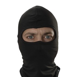Treasure Gurus Tactical Ski Cycling Mask Full Face Motorcycle Winter Balaclava Black