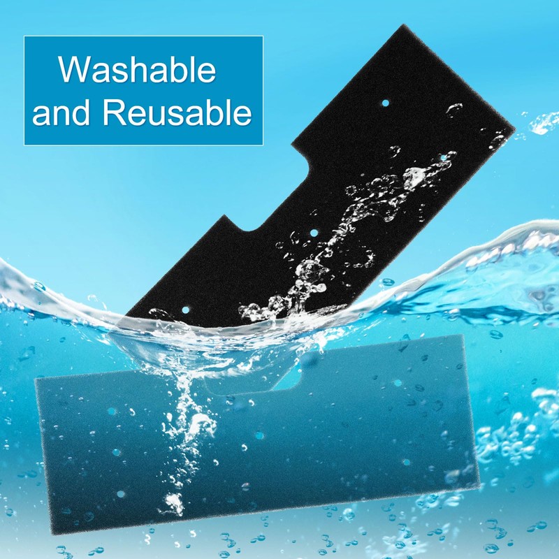 2pcs Lint Foam Filter for GE Profile Washer Dryer Combo