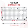 VALUN 221010 Sink Grid - Only Compatible with 33" Blanco