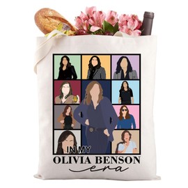 Olivia-Beson Tote Bag Law Svu Order Tv Show Fans Gift Dun Dun Svu Tote Bag (IN MY O- BENSON era 3uk,)