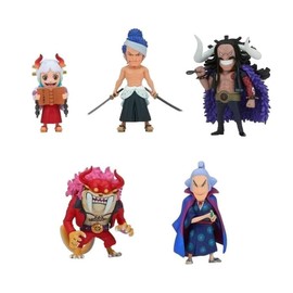 One Piece World Collectible Figure Wanokuni Onigashima Edition 9 Complete Set of 5