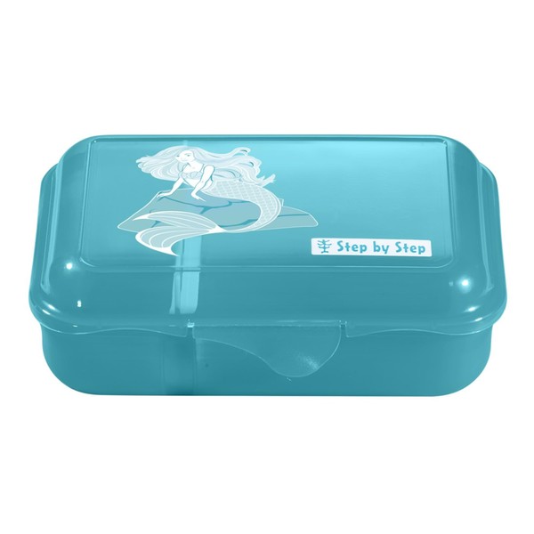 Step by Step Mermaid Delia Blue Lunch Box with Divider