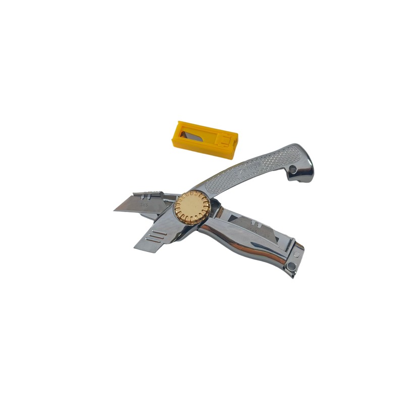 Zeluga 19-524 Fixed Blade Utility Knife with Die Cast Aluminium