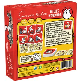 MDR Simons Cat Wild Tangle Card Games For The Whole Family Card Games For Children Travel Games Tiles Card Game Speed Simon Cat Cards Games Game Evening Family