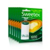 Sweetex Tablets Dispenser 600 Tablets, Pack of 12, Total 7200