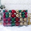 NJN 100pcs Christmas Ball Ornaments, Shatterproof Christmas Ornaments Set with