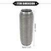 X AUTOHAUX Car Exhaust Flexible Pipe, 63x254mm 2.48"x10" Exhaust Flex