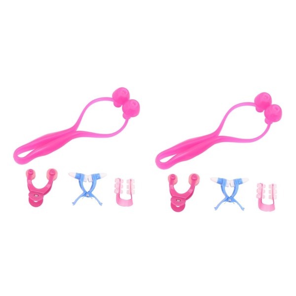 Minkissy 2sets Nasal Splints for Nose Lift Device Nose Clip