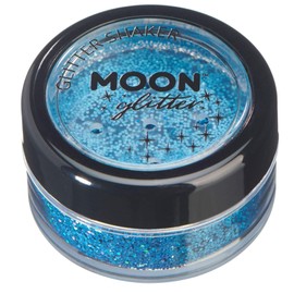 Moon Glitter Iridescent Piece Glitter – 100% Cosmetic Glitter for Face, Body, Nails, Hair and Lips – 3 g