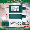 Meonum 29V LED Power Supply with Foot Switch, UL Listed
