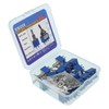 VIBICCK 15PCS SPST Mini Toggle Switch Miniature ON/ON 2 Pin