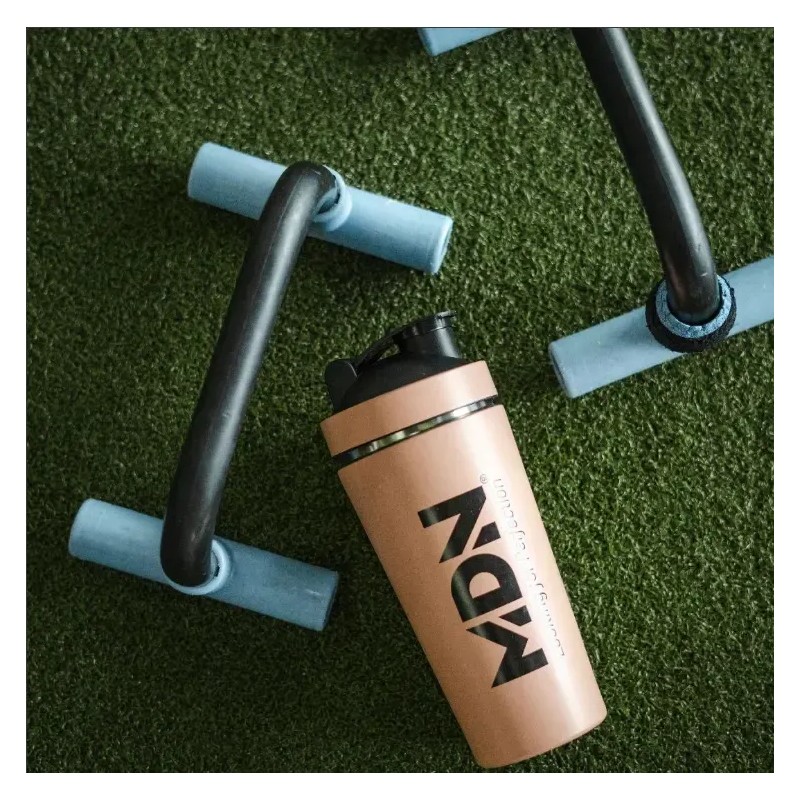 Vaso Shaker Aluminio Mdn Sports Mezclador De Proteína.