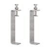 Awclub 2 Pack 304 Stainless Steel C Clamps with 130mm/5.12"