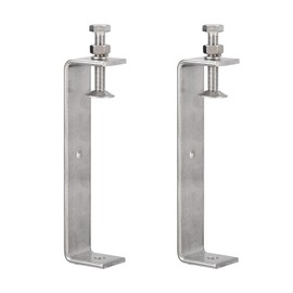 Awclub 2 Pack 304 Stainless Steel C Clamps with 130mm/5.12" Stable Wide Jaw Opening Tiger Clamp for Woodworking Welding Construction Household Mount