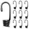 BokWin 10 Pcs Bungee Shock Cord Hook Plastic Coated Bungee