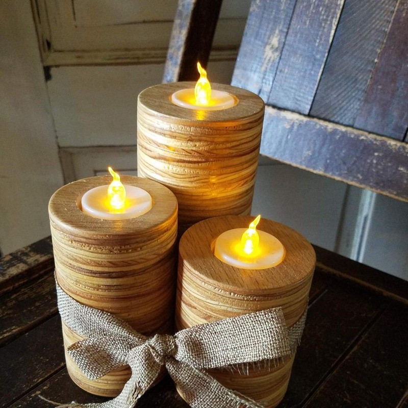 AGPTEK Battery Operated Tea Lights, Fameless Lot 24 Led Candles