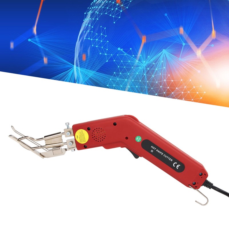 Electric Hot Knife 400℃ 100W Stepless Adjustment Fabric Cutter Cutting