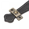 sourcing map Leather Handle, 6.3" 2Pcs Surface Leather Furniture Handles,