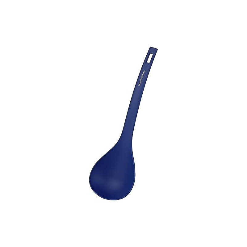 DELISH KITCHEN G-5066 Pearl Metal Spatula Spatula Navy 12.4 inches