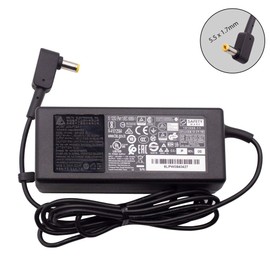 Delta ADAPTER REPLACEMENT FOR ACER PACKARD BELL HIPRO HP-A0652R3B LAPTOP 65W 19V 3.42A CHARGER WITH 5.5MM X 1.7MM PIN SIZE