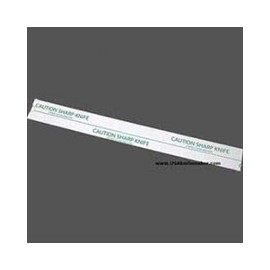Paper Knife Sleeves- 9" or 18" Length, Various Widths (100, 1" x 18")