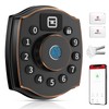 Geek Smart Door Lock with Keypad, Fingerprint Door Knob with