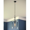 Kenroy Home 91831ORB Capri 1 Light Mini Pendant with Blackened
