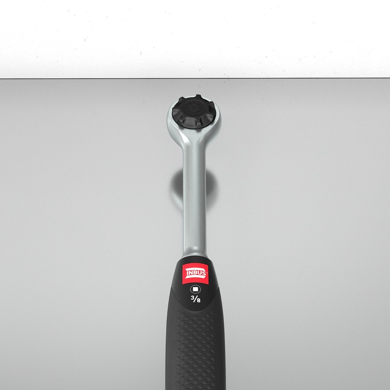 INBUS® 74070 Ratchet 3/8 Inch with Fine Teeth (72 Teeth)