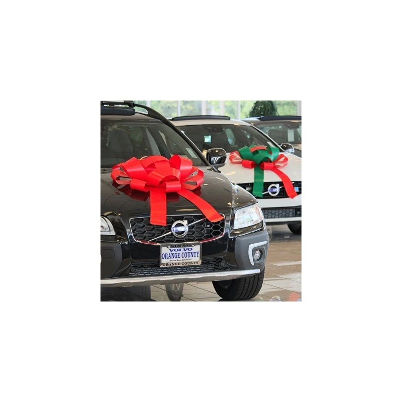 ez 30" Magnetic Car Bow - Silver