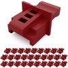 hb-digital 30 Pieces RJ45 Dust Cover Caps LAN Network Sockets
