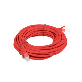 Lanberg PCU6-10CC-0500-R networking cable Cat.6 Utp, 5m red