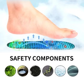 Plant Care Ice Silk Insole, Ice Silk Arch Support Insole, Arch Pain Foot Repair Orthopedic Insole, Promote Blood Circulation, Relieve Joint Pain