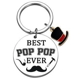 QUIHUD Pop-Pop Gifts From Grandkids Best Grandfather Gifts From Granddaughter Grandson For Birthday Fathers Day Christmas Pop-Pop Gift For Grandpa