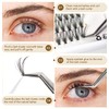 Lunamoon DIY Cluster Eyelashes, Individual Eyelashes for Eyelash Extension, DIY