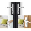 Chrome 45/55 Euro Cylinder Lock (100mm), Euro Door Barrel Lock