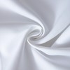 Mrs.Naturall - Cortinas blancas de 72 x 63 pulgadas de