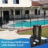 NUMAKY Pool Fence Drill Guide with Adjustable Angle & Built-in