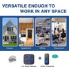 SURFOU Wireless Doorbell, Waterproof, Easy installation -1300ft Range 55 Chimes,